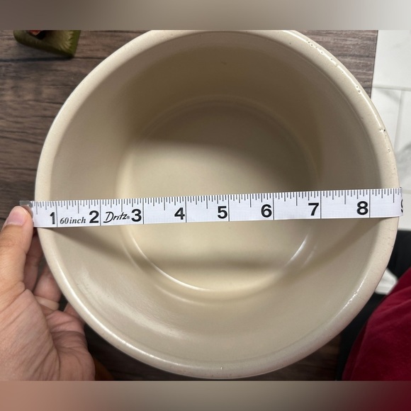 Vintage Roseville Pottery Low Crock 2 Quart R.R.P Robinson-Ransbottom Pottery Co - Picture 11 of 12